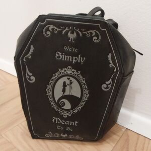 The Nightmare Before Christmas Simply Meant To Be Coffin Mini Backpack
